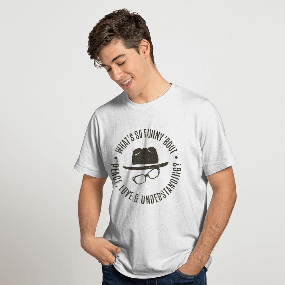 What's So Funny 'bout Peace Love And Understanding? - Elvis Costello - T- Shirt